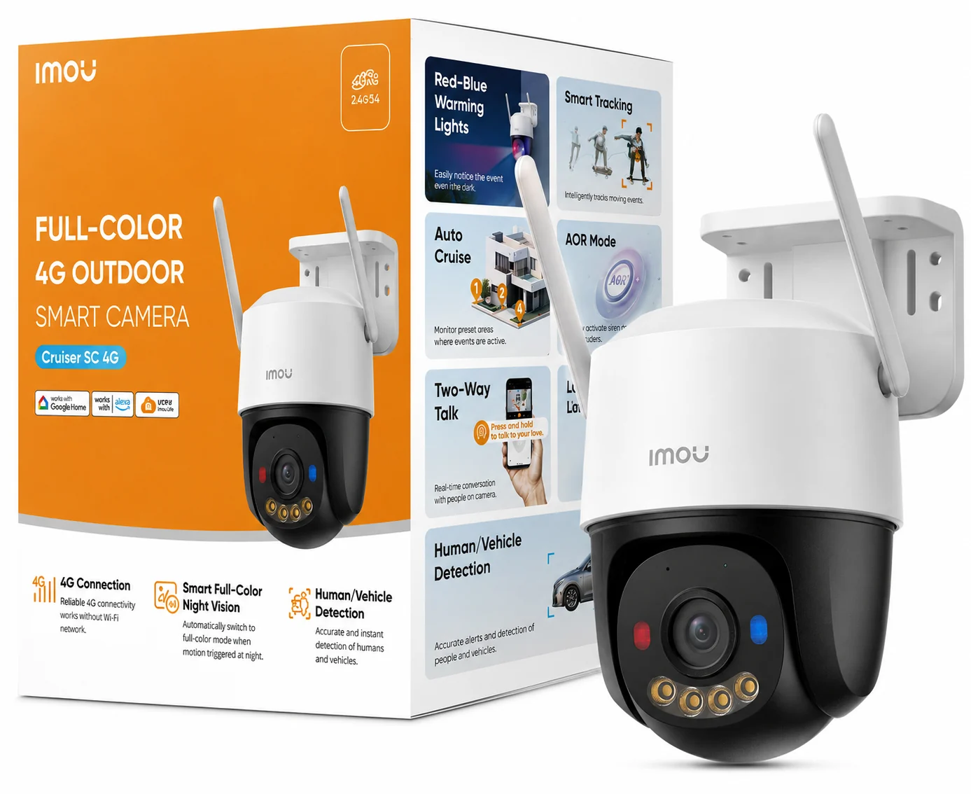 4G Outdoor Smart Cameras