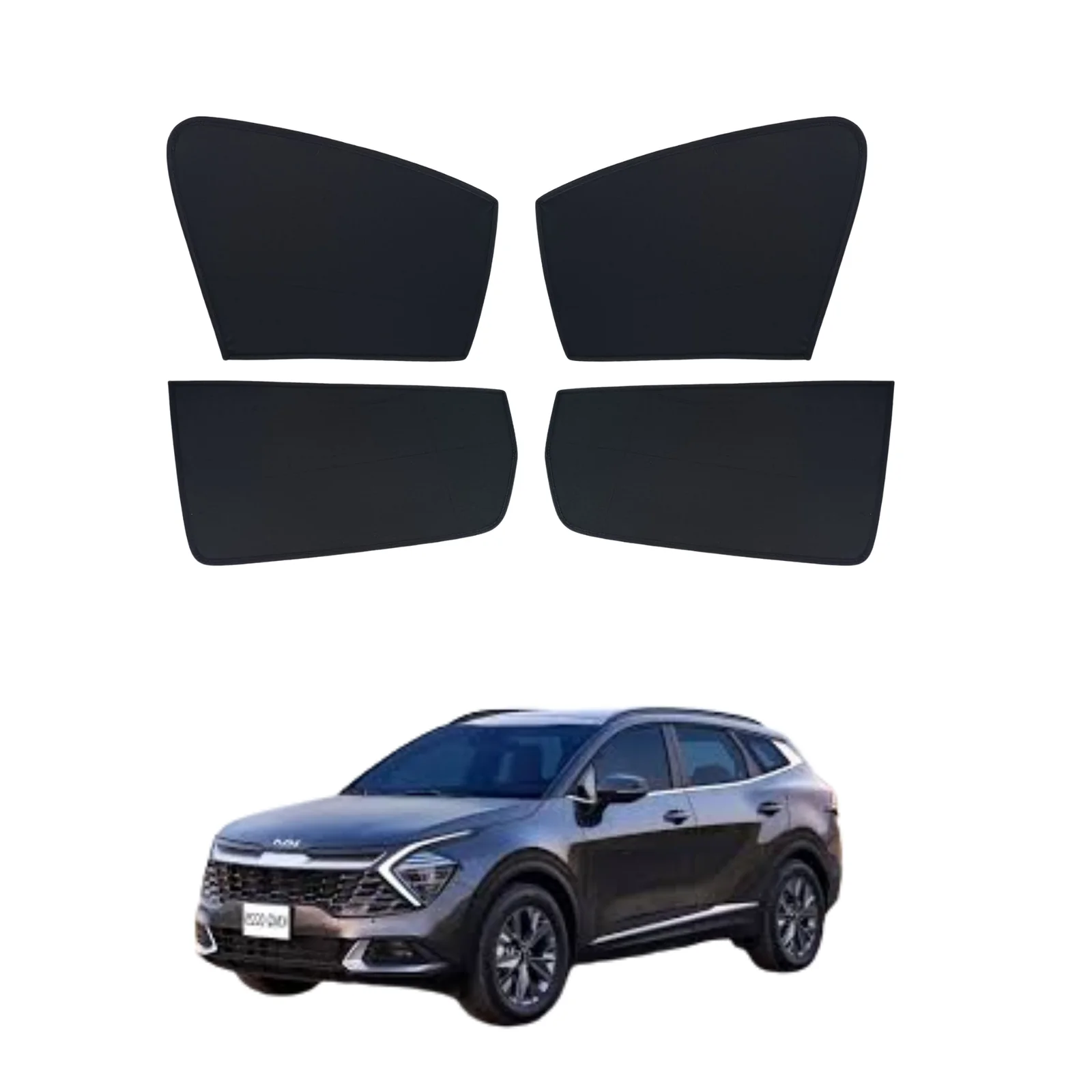 Kia Sportage 2025 Flexible Foldable Window Sun Shades