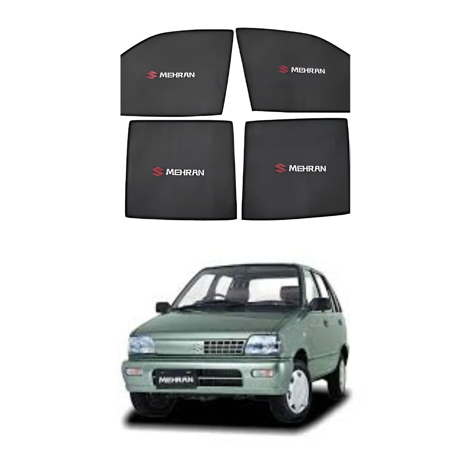 Suzuki Mehran Flexible Foldable Window Sun Shades