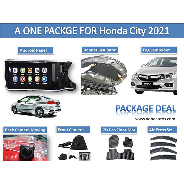 A ONE PACKAGE FOR HONDA CITY 2021