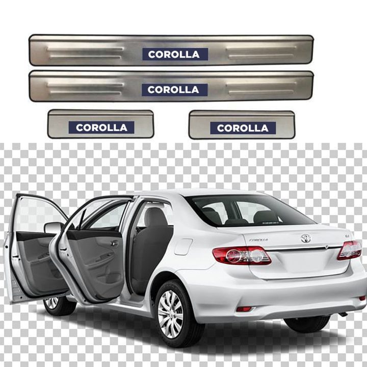 LED Door Sill Plate Set For Corolla 2012