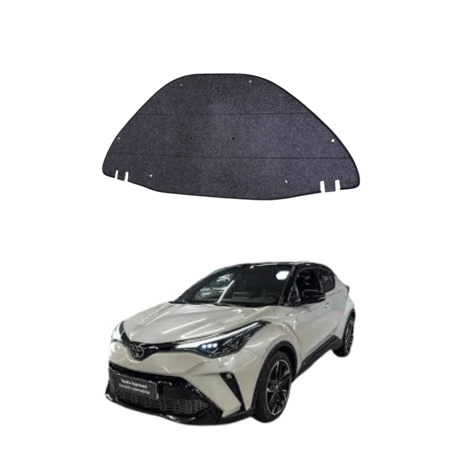 Toyota C-HR 2017-2023 Bonnet Insulator Namda with Clips – Thickness 5mm