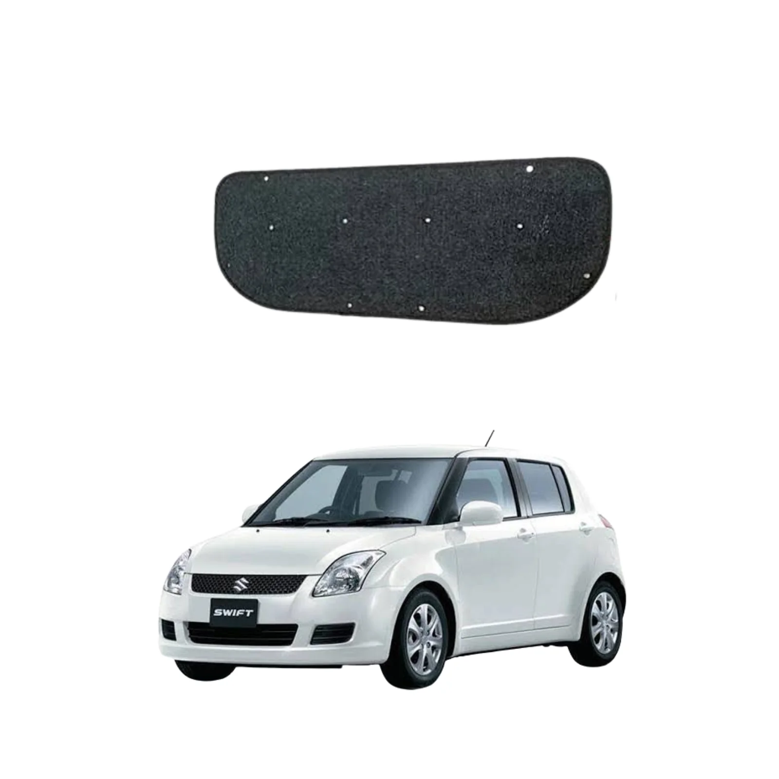 Suzuki Swift old Bonnet Insulator Namda with Clips – Thickness 5mm