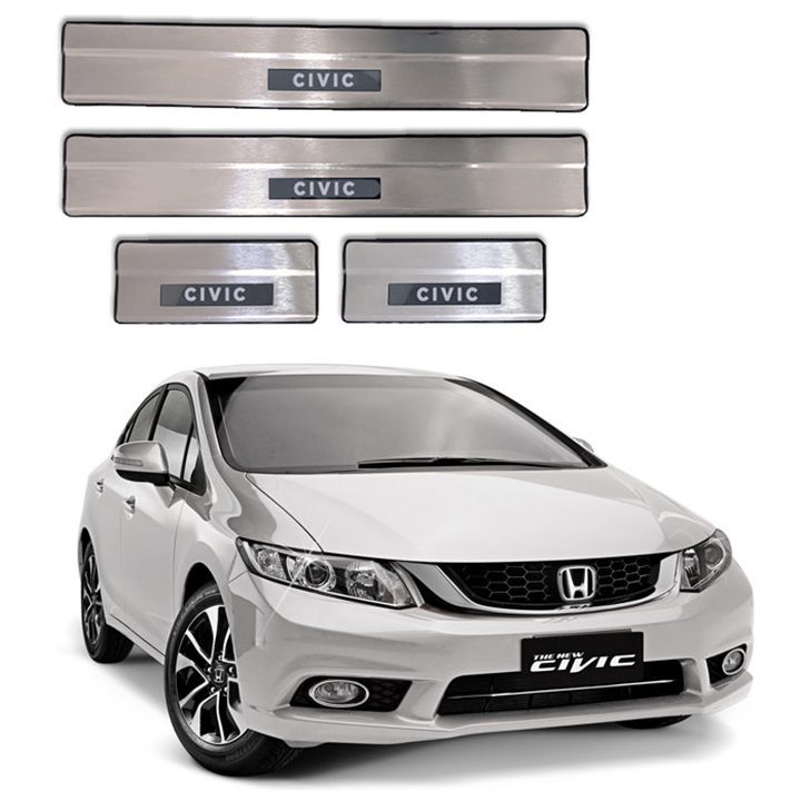 LED Door Sill Plate Set – Honda Civic 2014