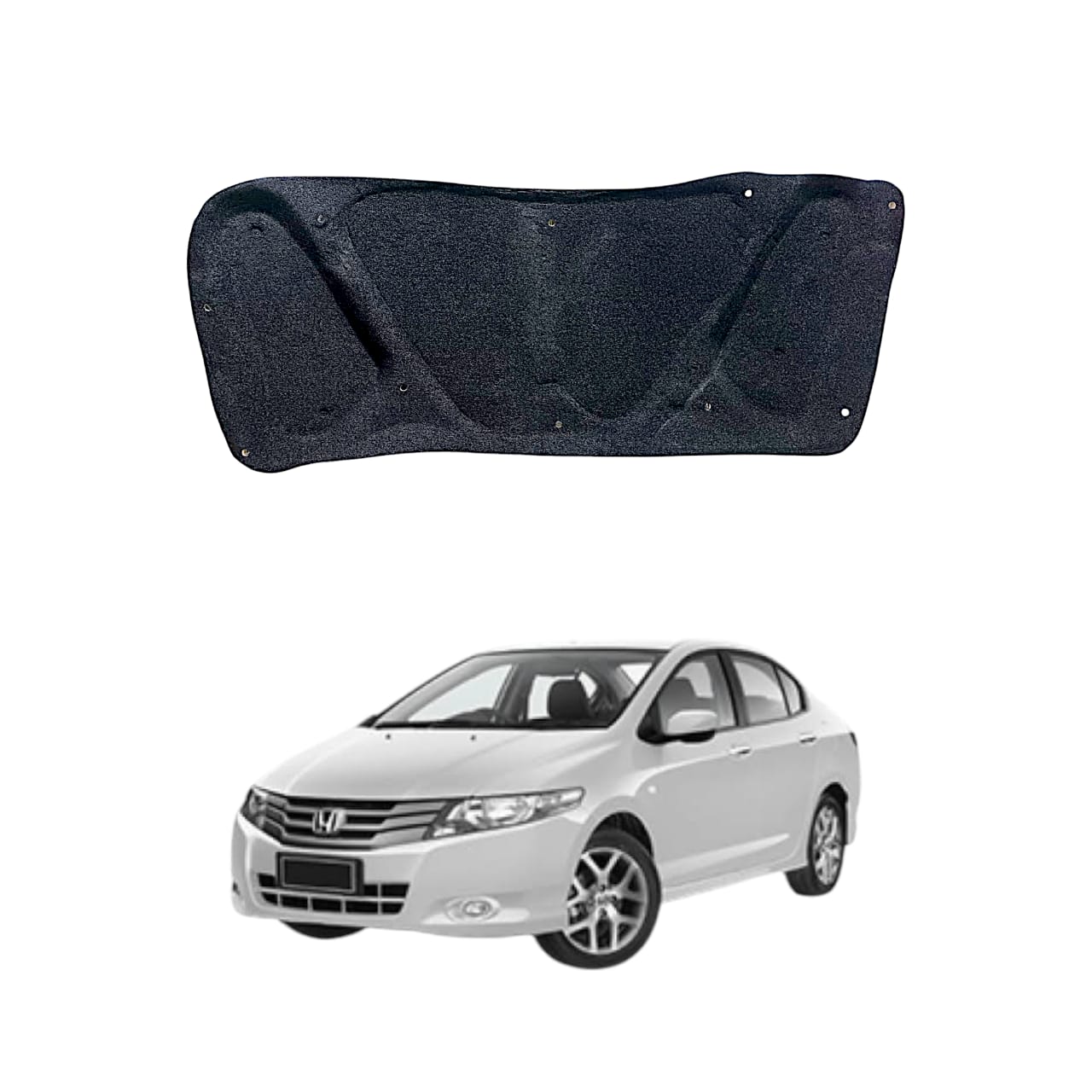OEM Fiber Bonnet Insulator Namda Honda City 2009-2020 view 2