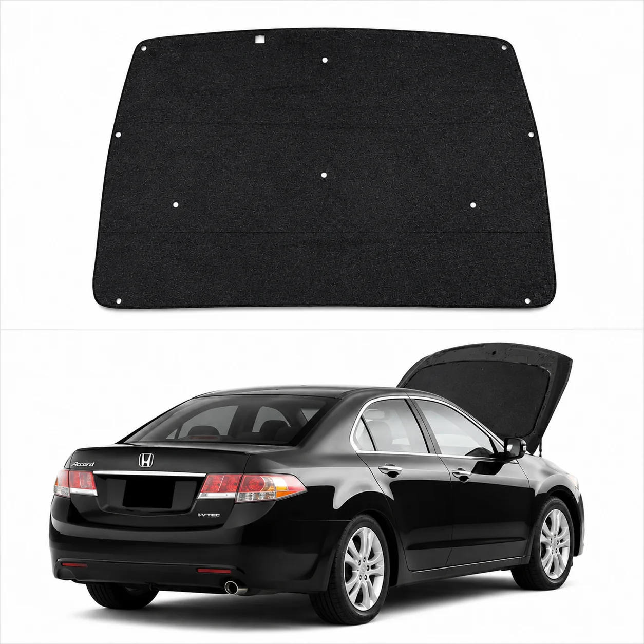 Honda Accord CP2/CP3 | 2008-2012 |Bonnet insulator 5mm Premium view 2