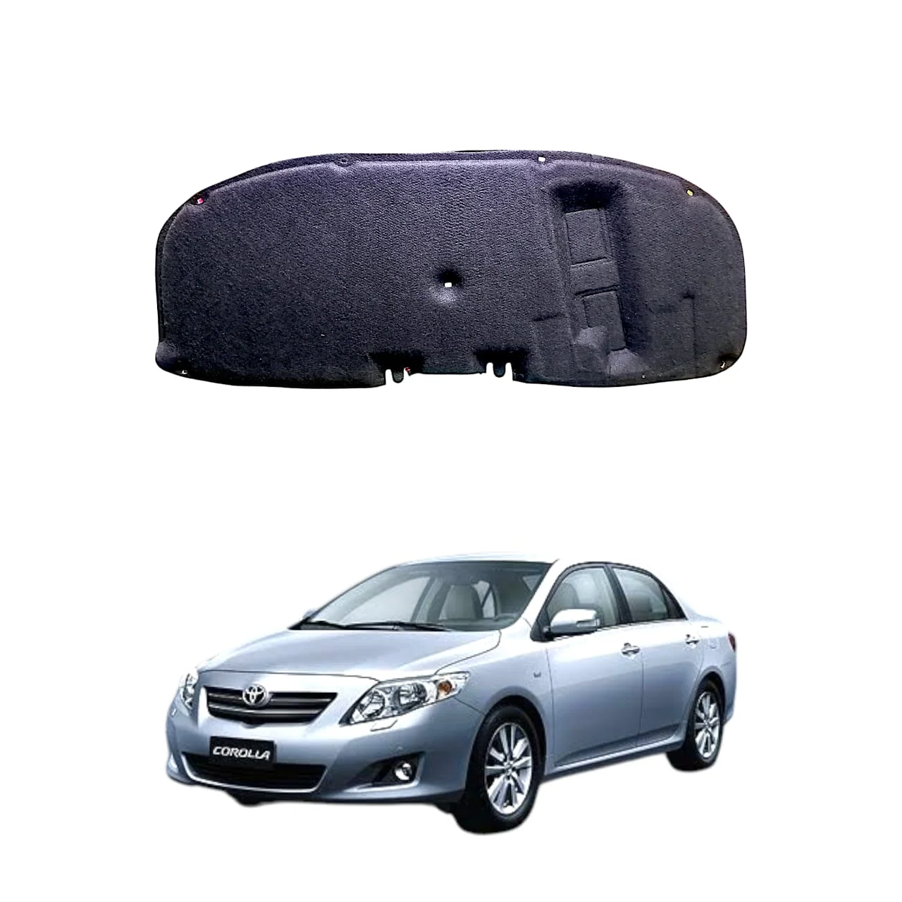 OEM Fiber Bonnet Insulator Namda Toyota Corolla 2009-2014 view 2