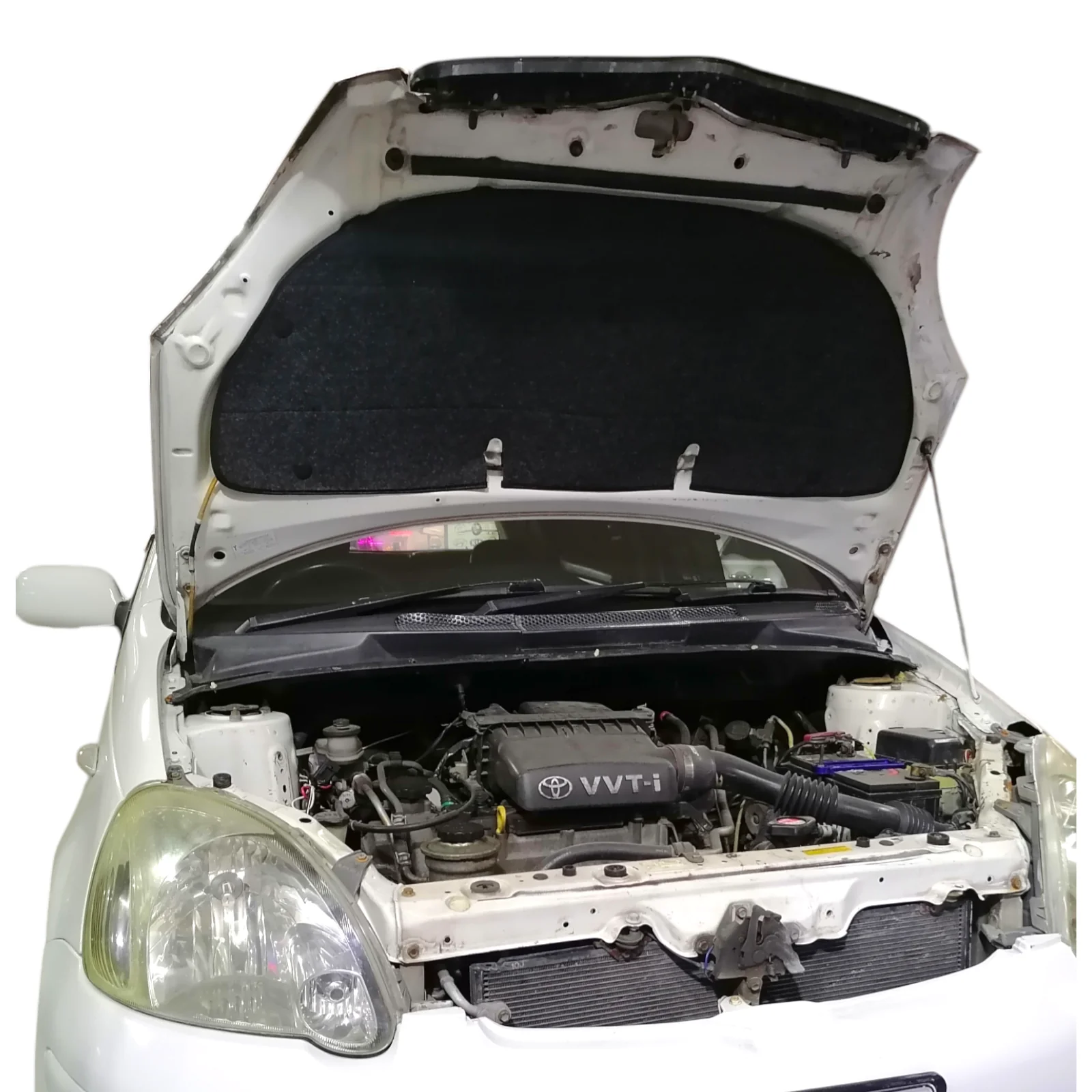 Toyota Vitz 1999-2005 Bonnet Insulator Namda with Clips – Thickness 5mm view 7