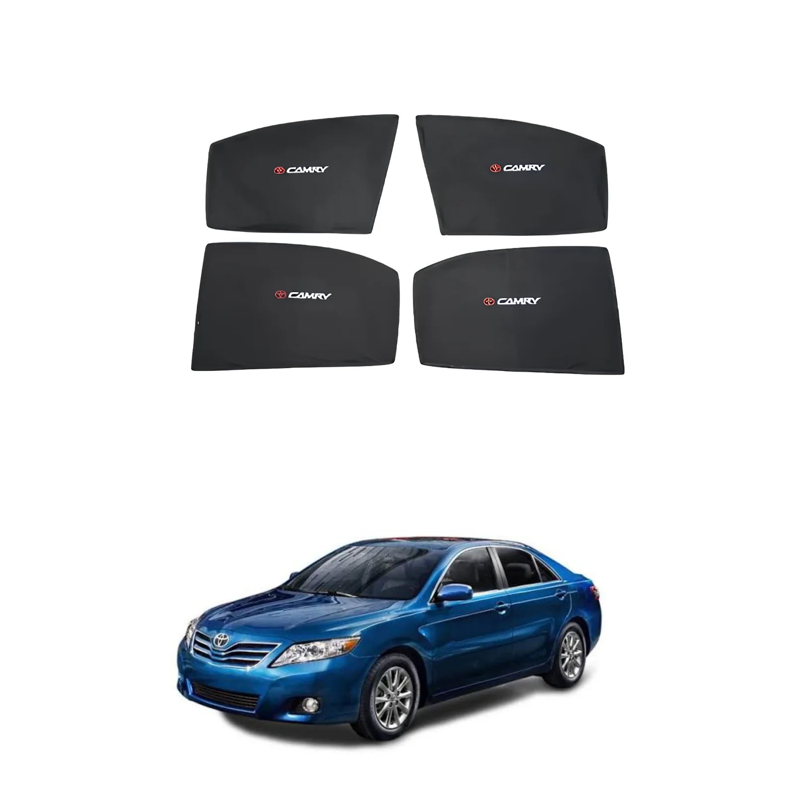 Toyota Camry 2006-2011 Flexible Foldable Window Sun Shades