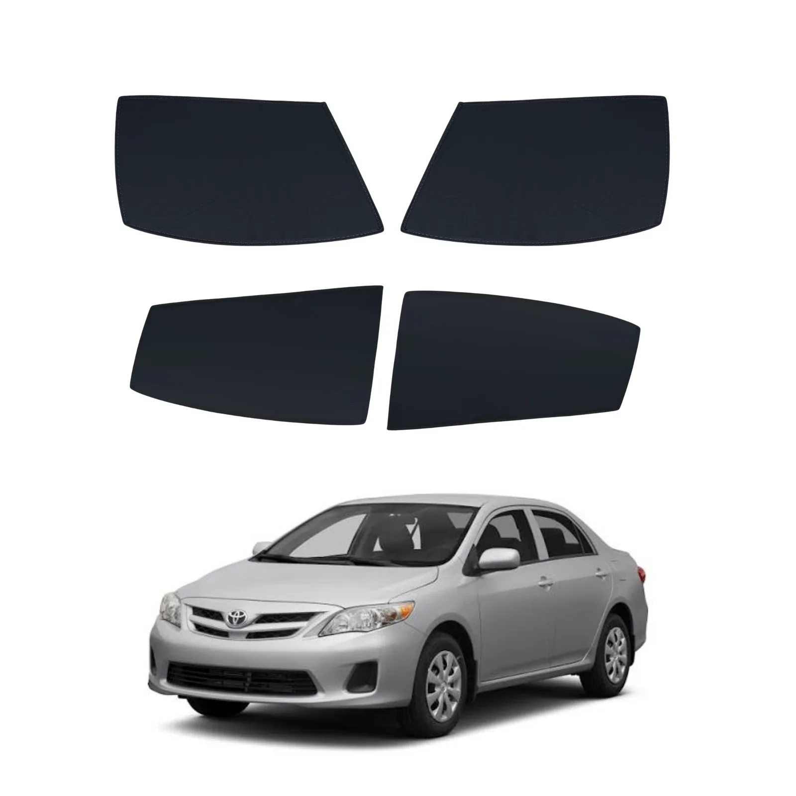 Toyota Corolla 2012-2014 Flexible Foldable Window Sun Shades