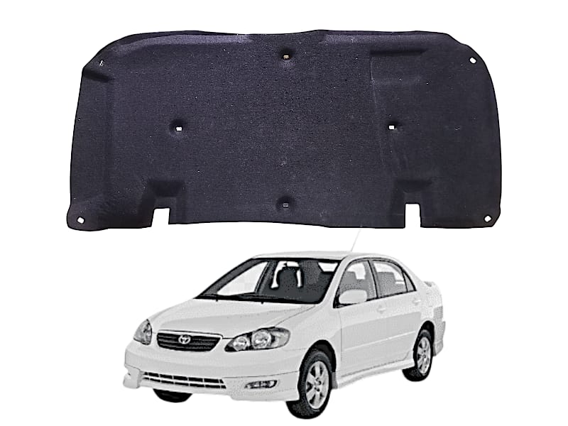 OEM Fiber Bonnet Insulator Namda for Toyota Corolla 2003-2007 view 2