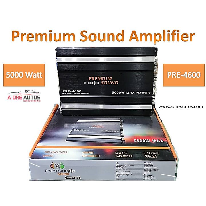 Premium Sound Amplifier PRE-4600