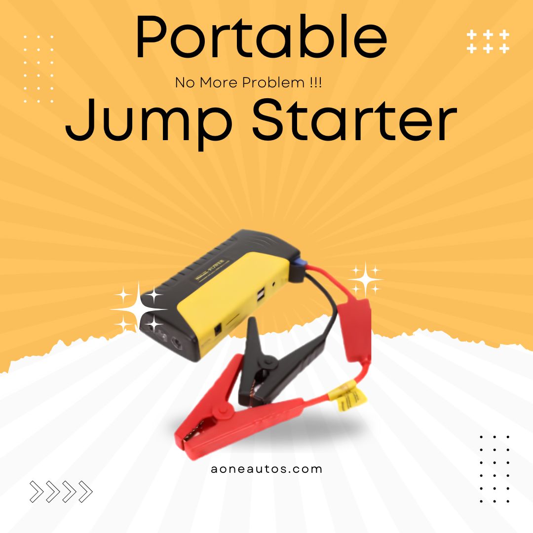 Portable Jump Starter 12V Car Battery Booster – Survival Gadget for Travellers