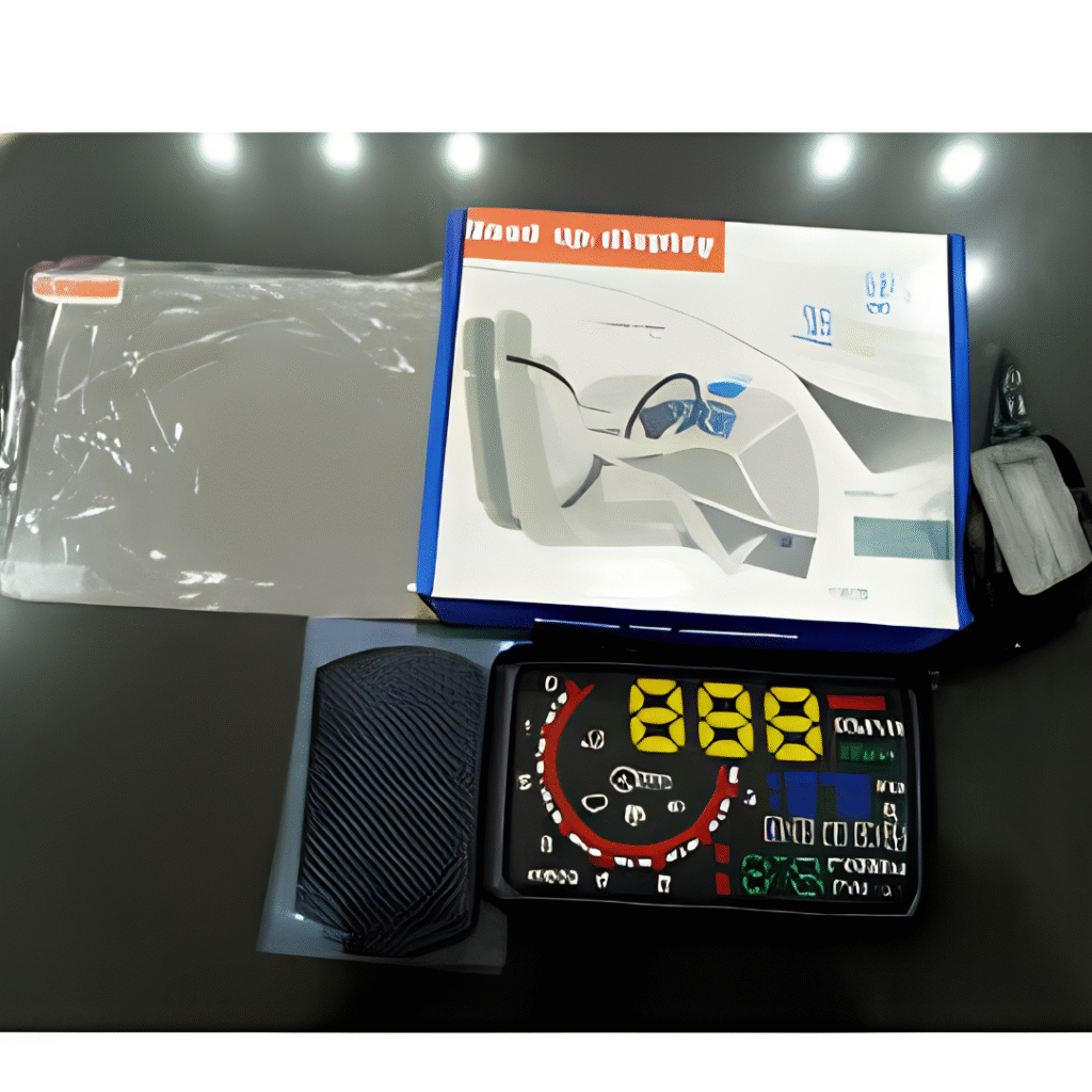 Universal Car Head-Up Display HUD | Speedometer Windshield Projector view 3