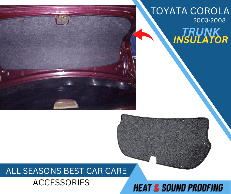 Trunk Insulator Corolla 2003~07