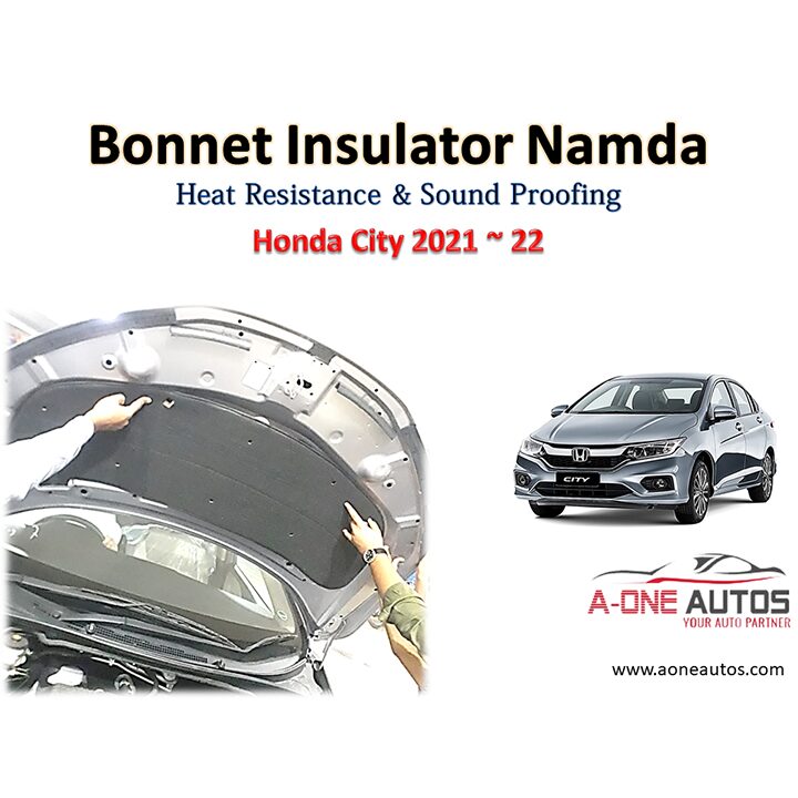 Honda City 2022 | Bonnet Insulator Namda For Heat & Sound Proofing