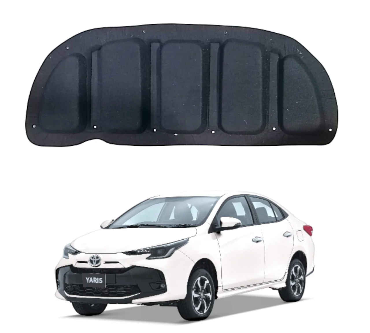OEM Fiber Bonnet Insulator Namda Toyota Yaris