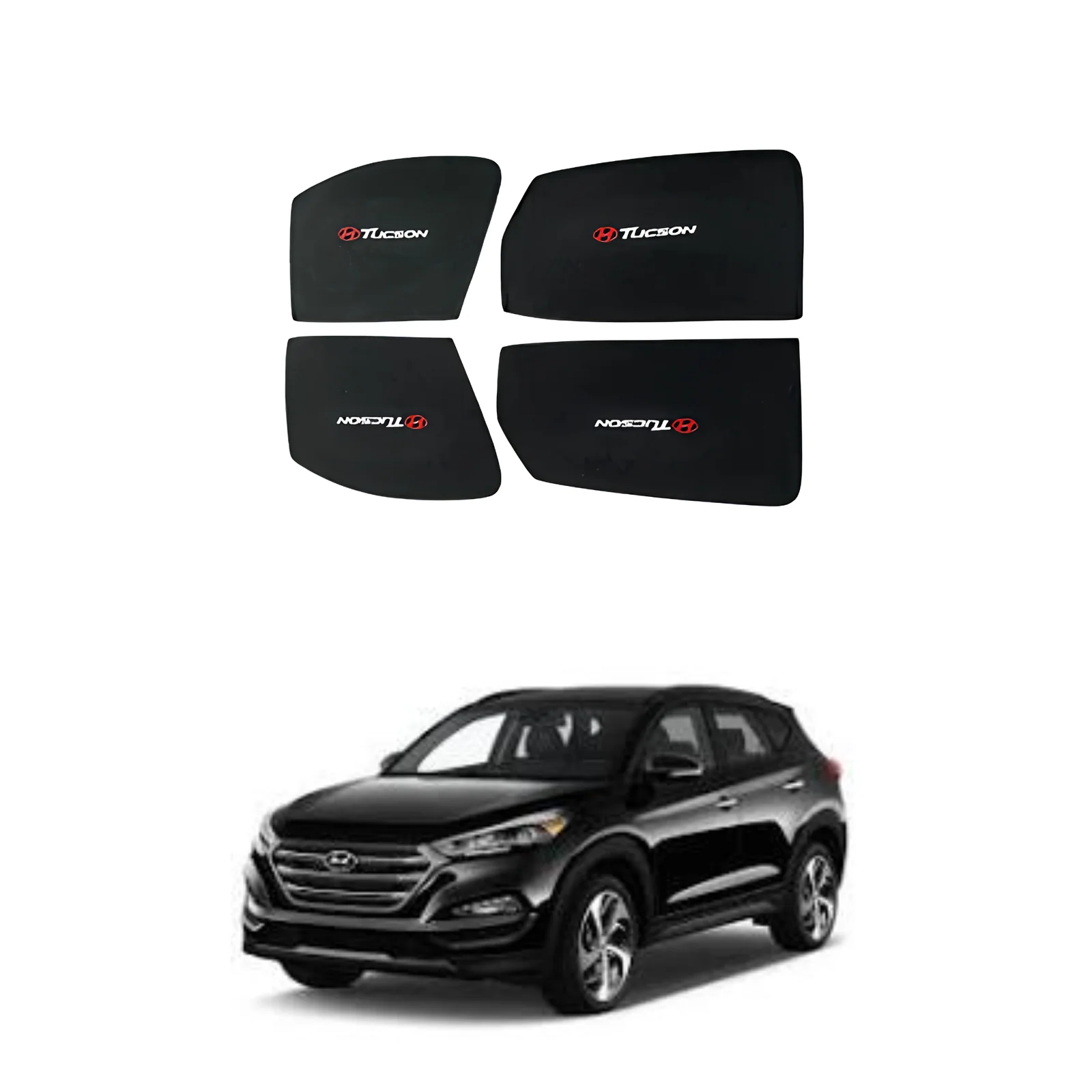 Hyundai Tucson 2016-2020 Flexible Foldable Window Sun Shades