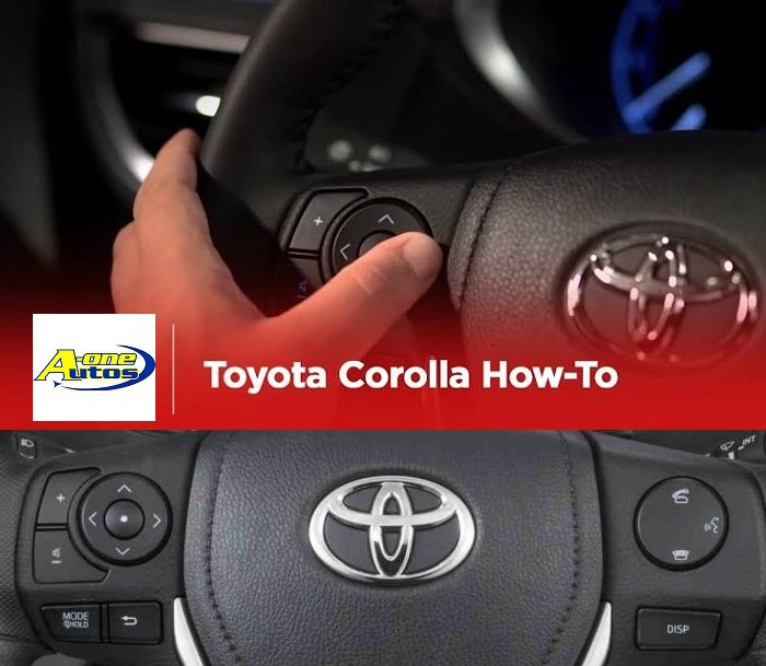 Steering Multimedia Controls Genuine For Toyota Corolla 2015- 2024 view 2