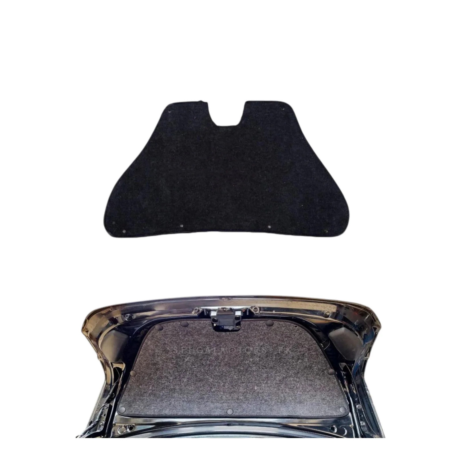Honda Civic 2013-2014 Trunk Insulator | Dust & Sound Reduction view 2