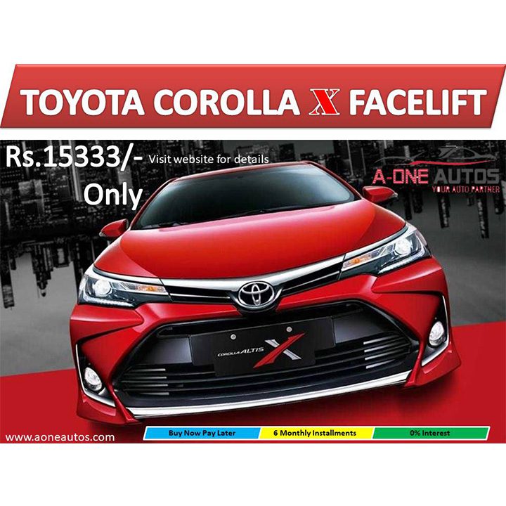 Toyota Corolla X Facelift