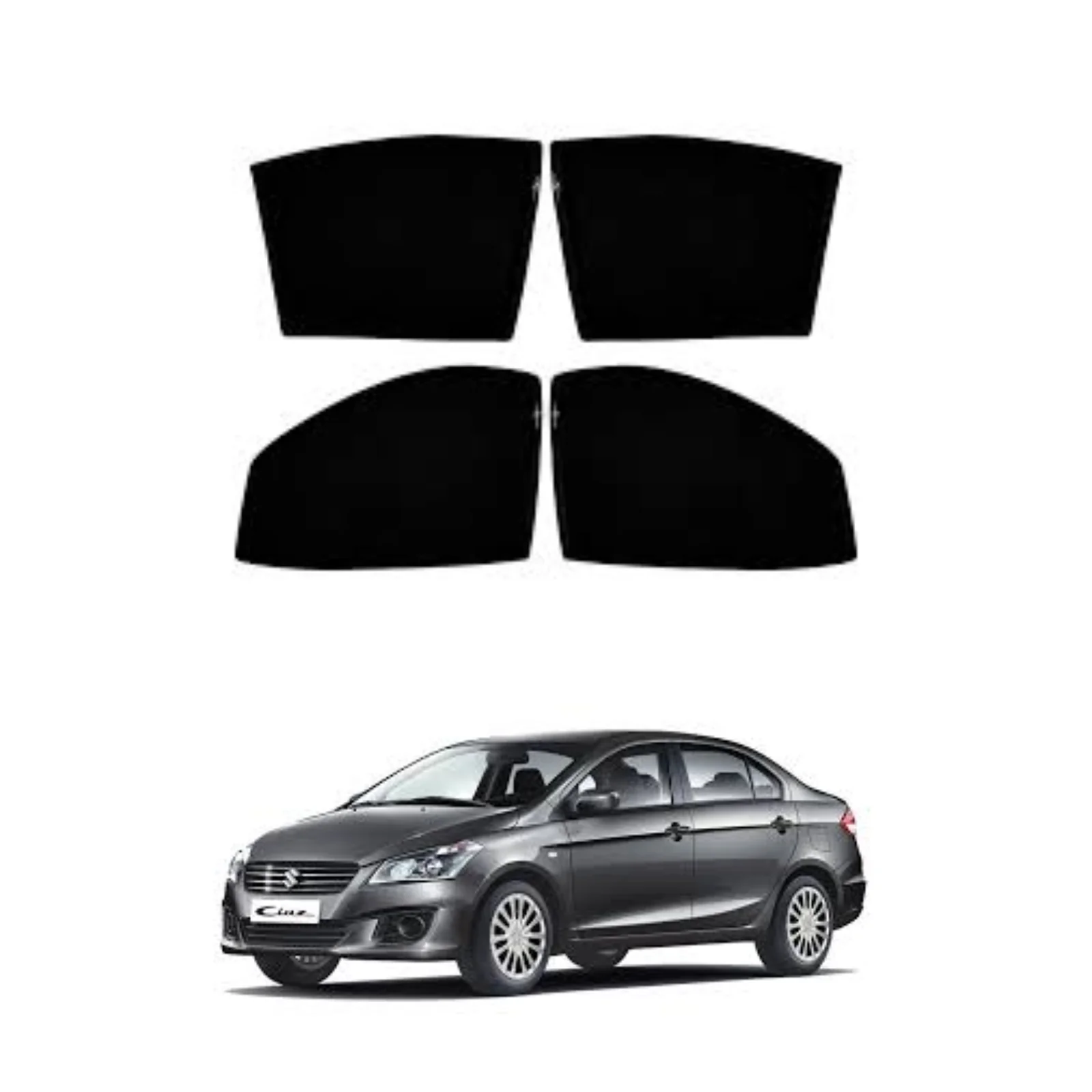 Suzuki Ciaz 2017-2026 Flexible Foldable Window Sun Shades