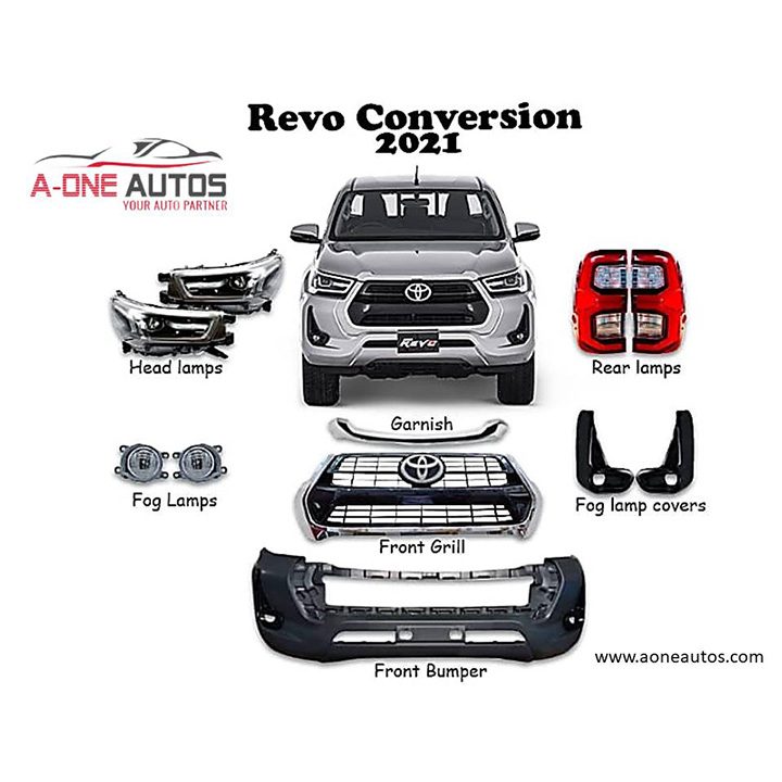 Toyota Hilux Revo To Revo 2021(OEM) Conversion