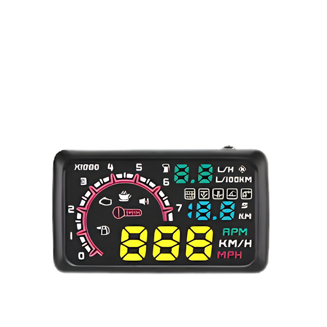Universal Car Head-Up Display HUD | Speedometer Windshield Projector view 4