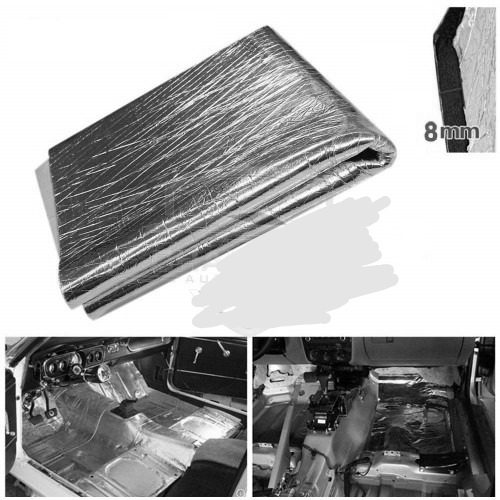 Damping Sheet 8mm Thickness with Foaming  For Sound Proofing for Doors and Flooring Good Quality