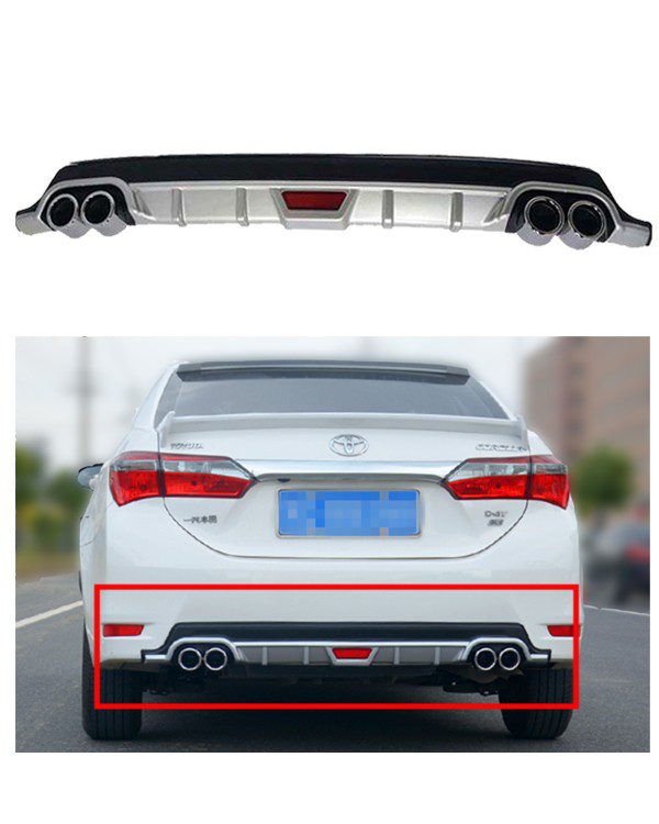 Back Bumper Diffuser For Corolla