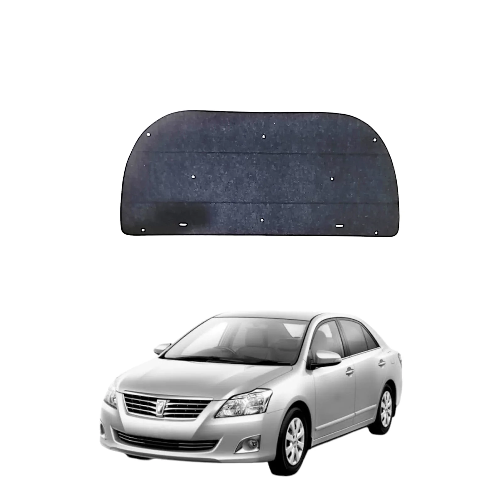 Toyota Premio 2003-2007 1.5 Bonnet Insulator Namda With Clips | Heat & Sound Proofing