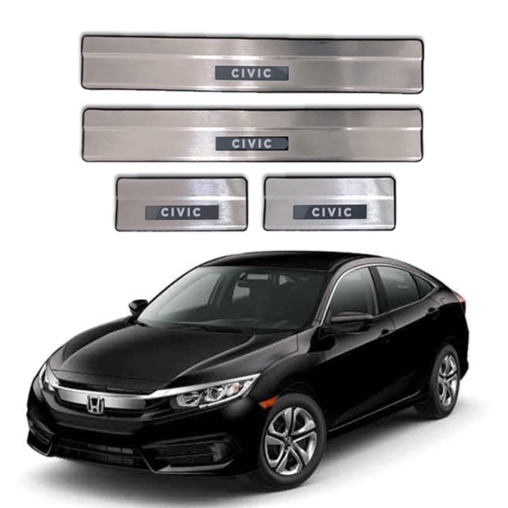 LED Door Sill Plate Set For Honda Civic