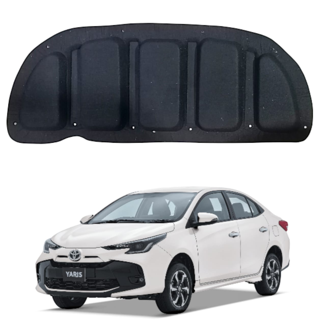 Toyota Yaris New Trunk Insulator – Premium Noise & Heat Protection