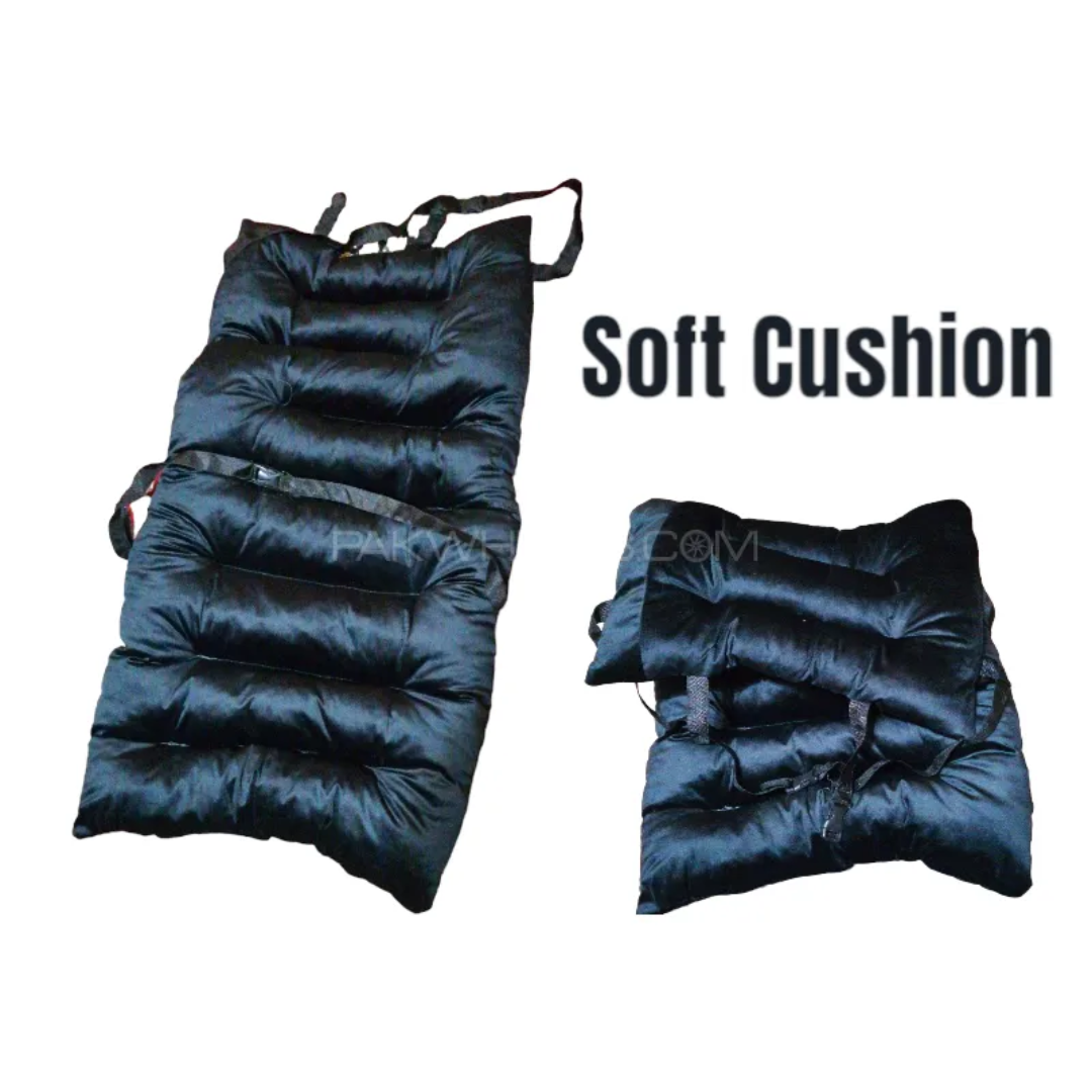 Car Seat Soft Cushion | No More Back Pain | Black – 1Pc view 3