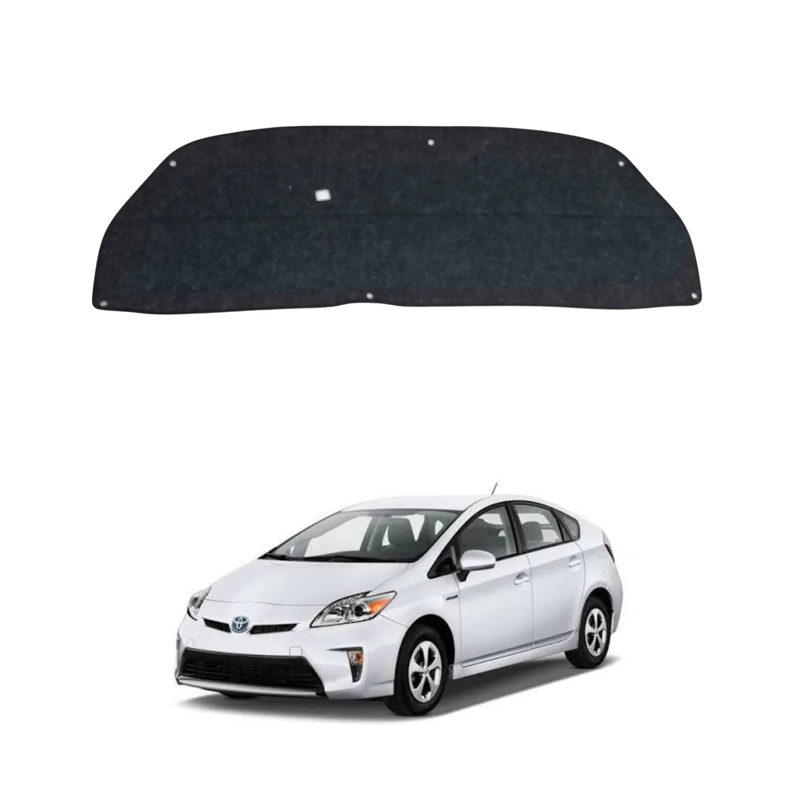 Toyota Prius 1.8 2009-2015 Bonnet Insulator Namda with Clips – Thickness 5mm