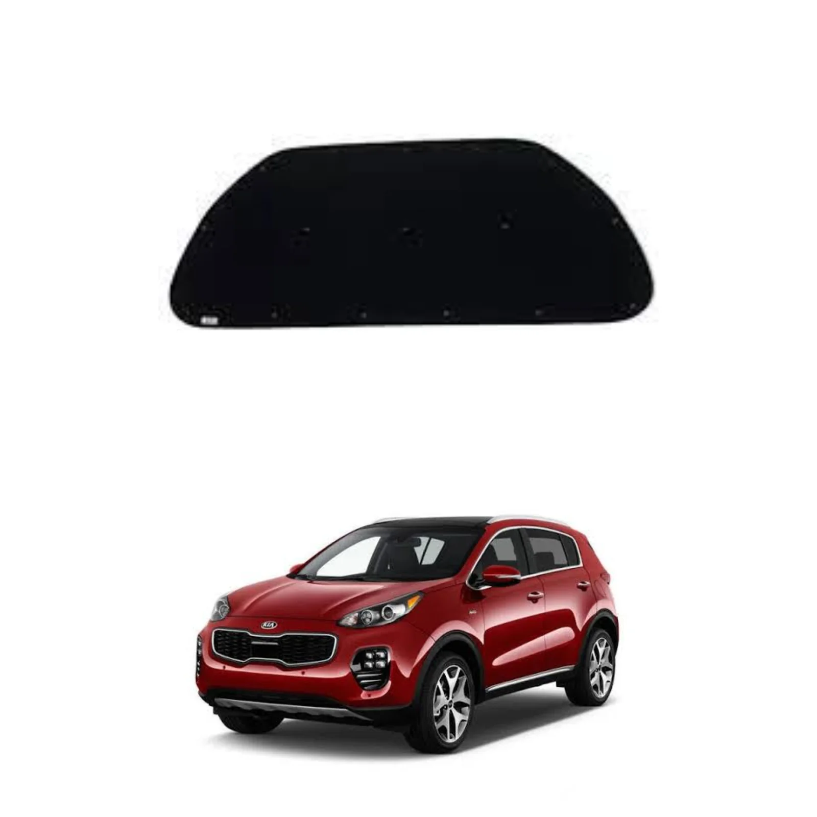 Kia Sportage Bonnet Insulator Namda 5mm with Clips view 1