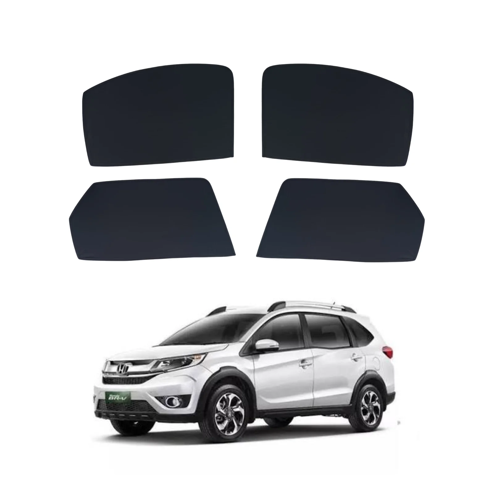 Honda BR-V Flexible Foldable Window Sun Shades