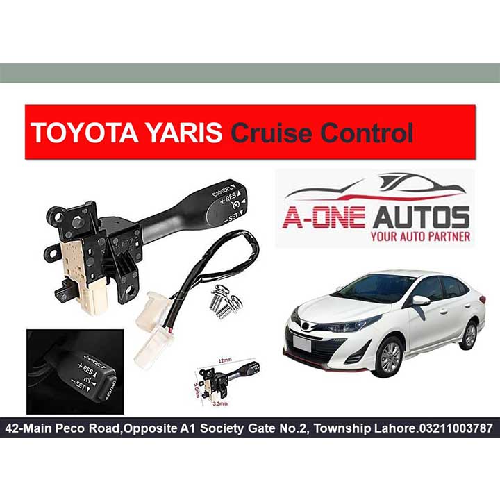 Toyota Yaris Cruise Control with Cover