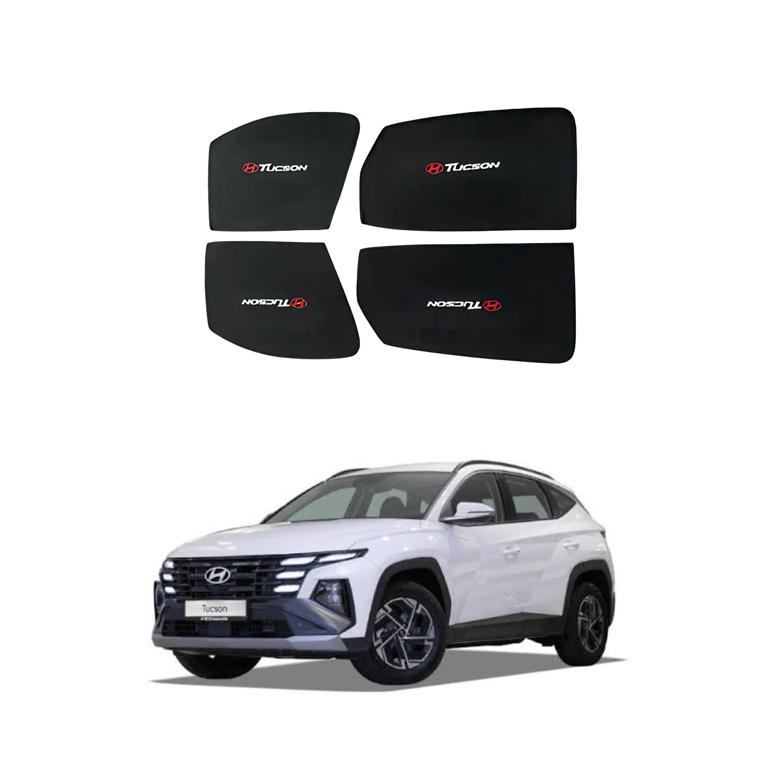 Hyundai Tucson 2020-2026 Flexible Foldable Window Sun Shades