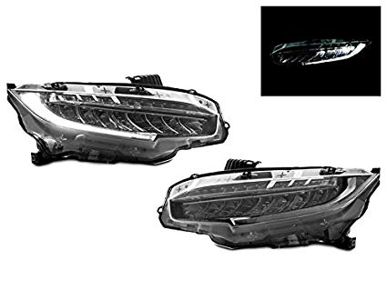 LED Head Lights Set For Honda Civic – China view 3