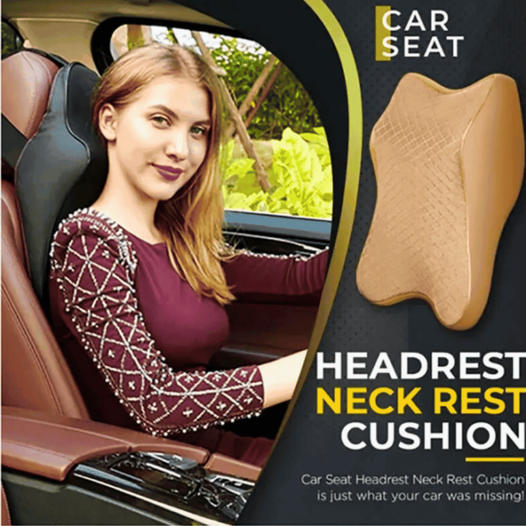 Jambo Neck Rest Pillow Cushion – No Neck Pain – Beig