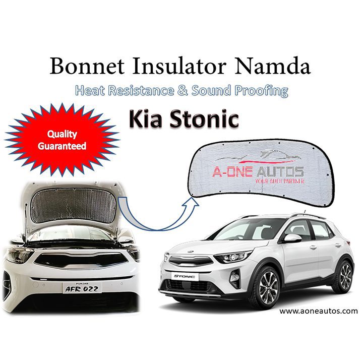 Kia Stonic – Bonnet Namda For Heat Resistance & Sound Proofing