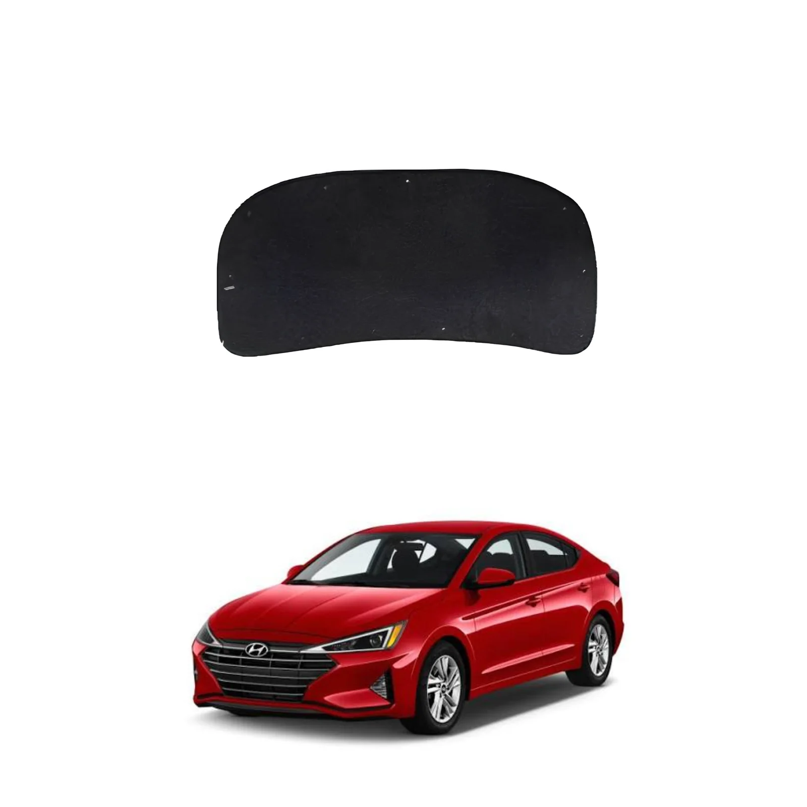 Hyundai Elantra Bonnet Insulator Namda 5mm with Clips view 1