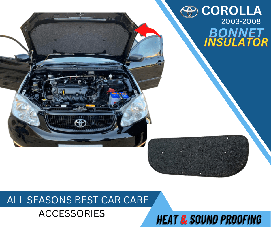 Bonnet Insulator For Corolla 2005 to 2007 For Heat Resistance & Sound Proofing