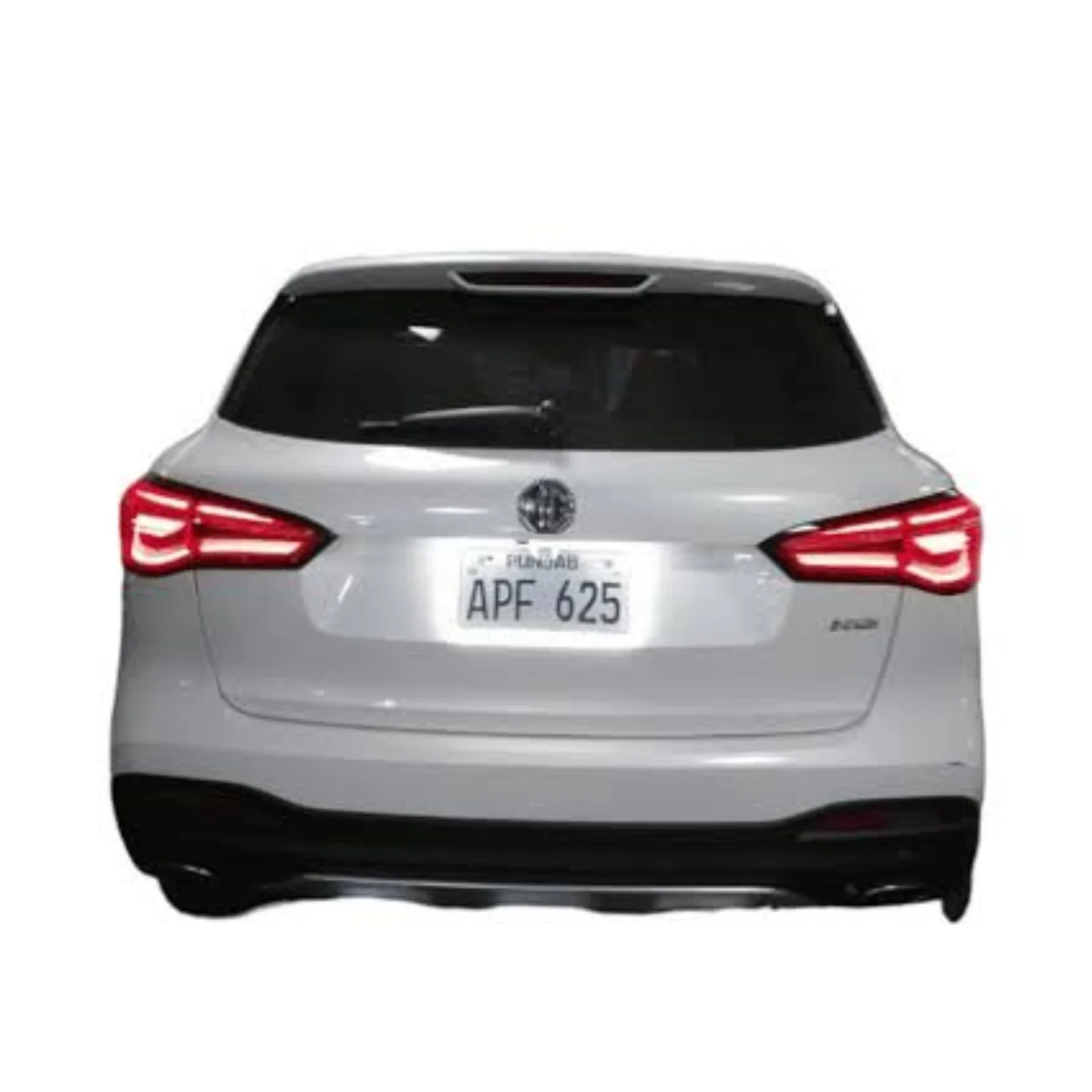 Universal White TRP Neon LED Car Number Plate Frame with Camera Fitting Option 1pc view 3