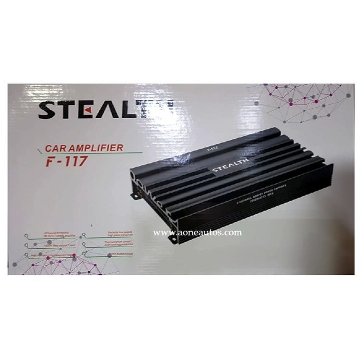 STEALTH F-17 4Channel Mosfet Amplifier Max Power 7500W
