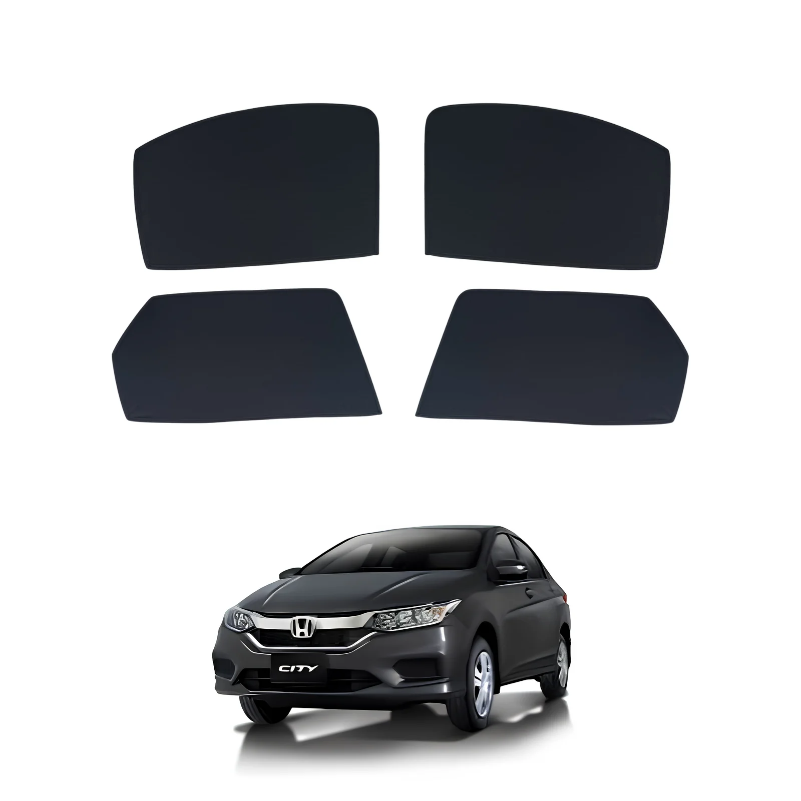 Honda City 2022-2026 Flexible Foldable Window Sun Shades