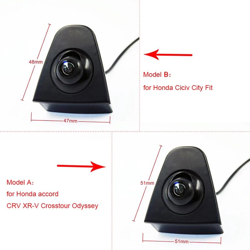 Honda Front Camera Genuine Fitting Adjustable View