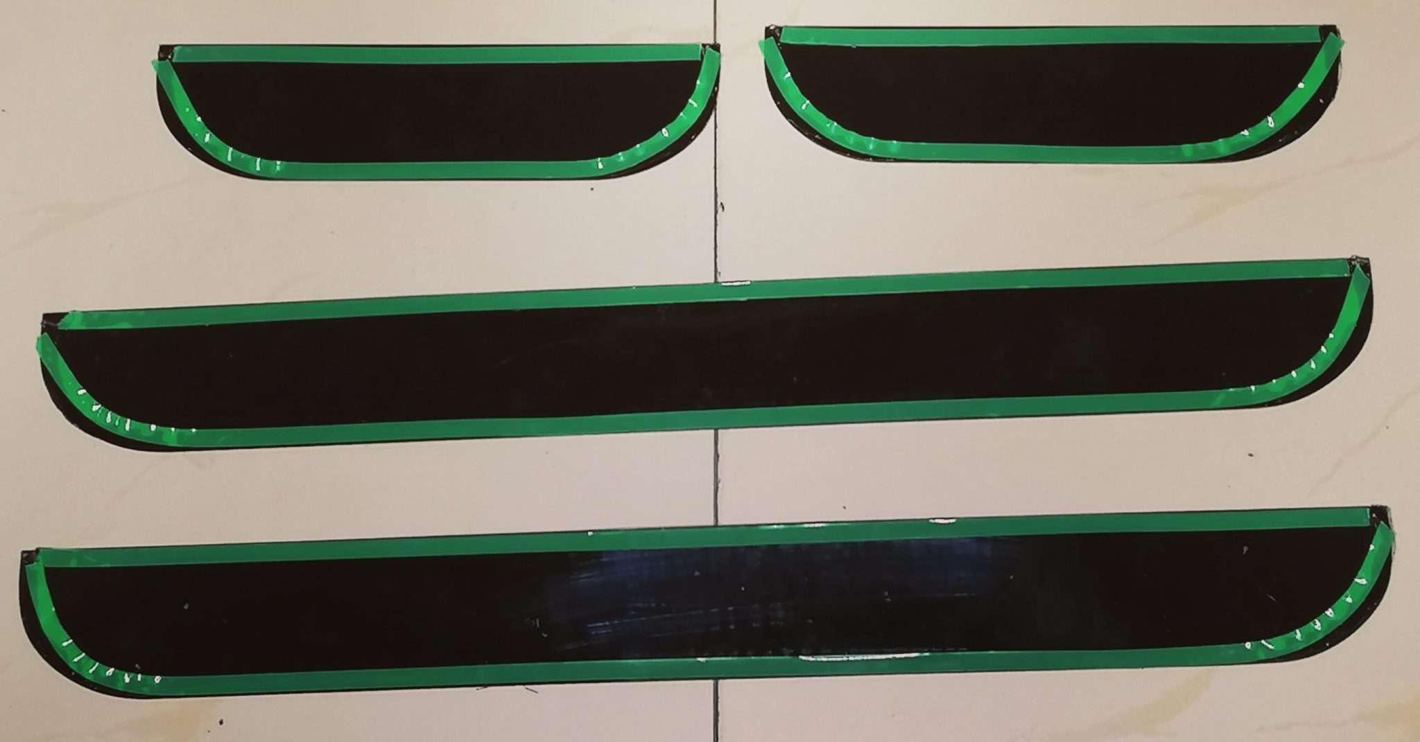 5D Carbon Door Sill Plates Universal view 3