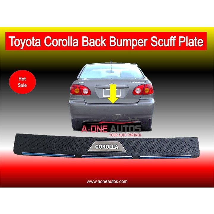 Toyota Corolla Back Bumper Scuff Plate for 2005~2007